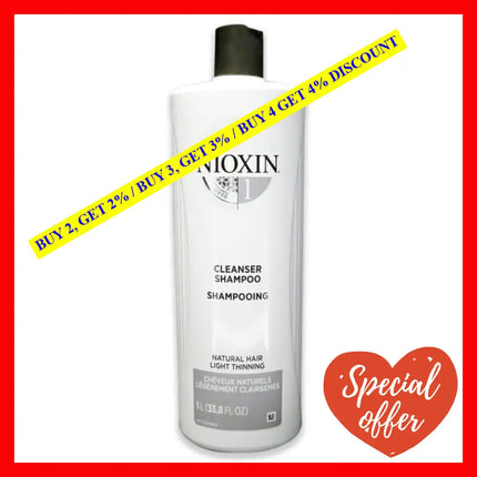 System 1 Cleanser Shampoo By Nioxin For Unisex - 33.8 Oz