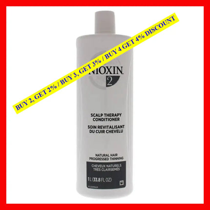 System 2 Scalp Therapy Conditioner By Nioxin For Unisex - 33.8 Oz