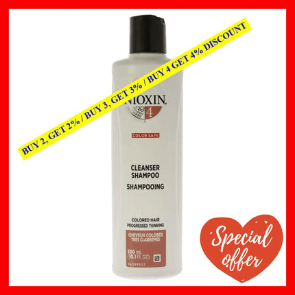 System 4 Cleanser Shampoo By Nioxin For Unisex - 10.1 Oz