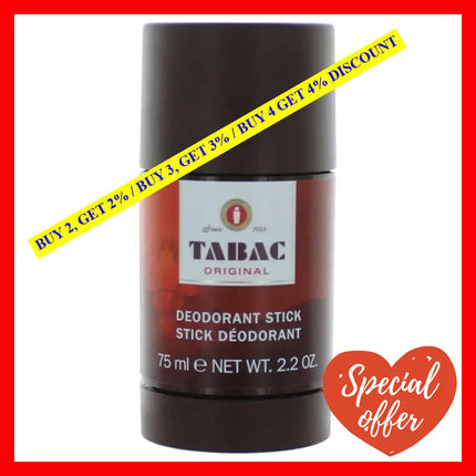 Tabac By Maurer & Wirtz 2.2 Oz Deodorant Stick For Men