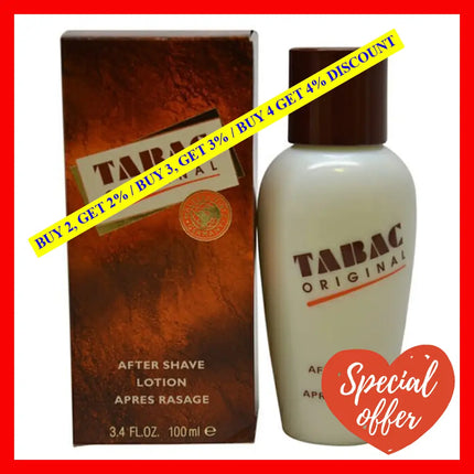 Tabac Original By Maurer & Wirtz For Men - 3.4 Oz After Shave Lotion