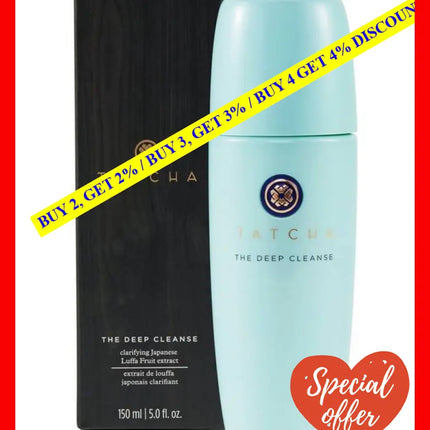 Tatcha The Deep Cleanse For Normal To Oily Skin 150 Ml (752830767386)