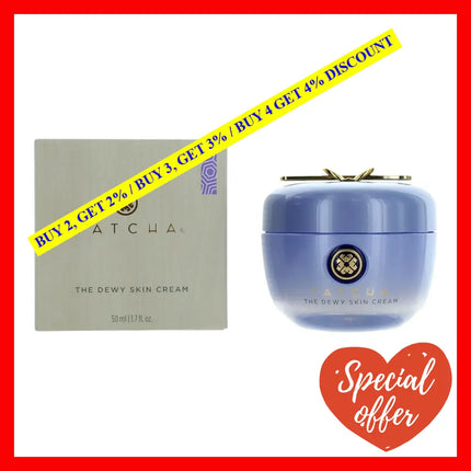 Tatcha The Dewy Skin By 1.7 Oz Replenishing & Plumping Moisturizer