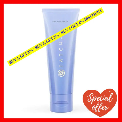 Tatcha The Rice Wash Soft Cream Cleanser 120 Ml - 752830779488