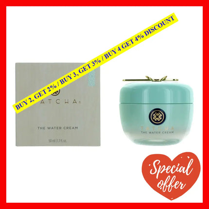 Tatcha The Water Cream By 1.7 Oz Pore Minimizing Moisturizer