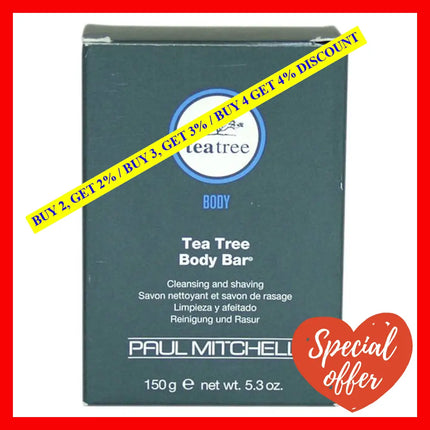 Tea Tree Body Bar By Paul Mitchell For Unisex - 5.3 Oz