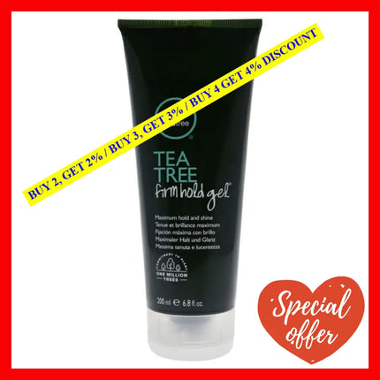 Tea Tree Firm Hold Gel By Paul Mitchell For Unisex - 6.8 Oz