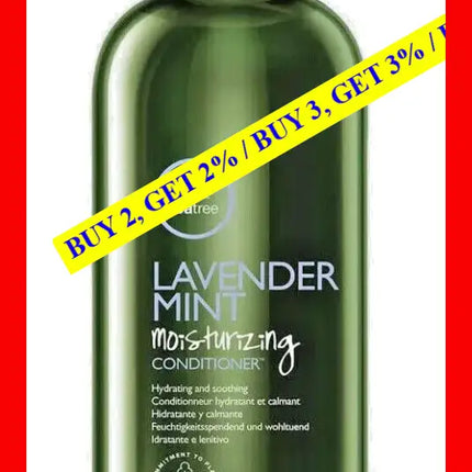 Tea Tree Lavender Mint Moisturizing Conditioner By Paul Mitchell For Unisex - 33.8 Oz