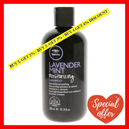 Tea Tree Lavender Mint Moisturizing Shampoo By Paul Mitchell For Unisex - 10.14 Oz