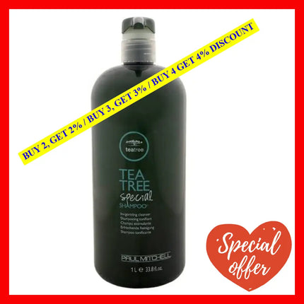 Tea Tree Special Shampoo By Paul Mitchell For Unisex - 33.8 Oz