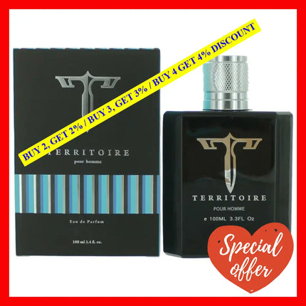 Territoire By Yzy 3.4 Oz Eau De Parfum Spray For Men