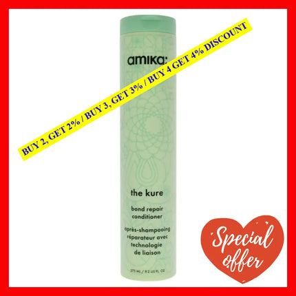 The Kure Repair Conditioner By Amika For Unisex - 9.2 Oz