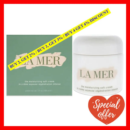 The Moisturizing Soft Cream By La Mer For Unisex - 3.4 Oz