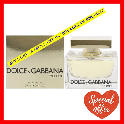 The One By Dolce And Gabbana For Women - 2.5 Oz Edp Spray