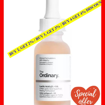 The Ordinary Lactic Acid 5% + Ha 2% Of 30Ml - 769915190281