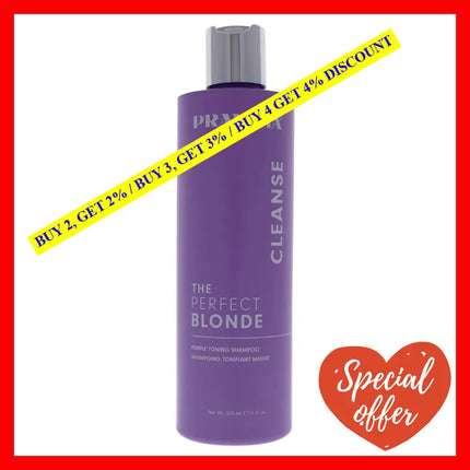 The Perfect Blonde Purple Toning Shampoo By Pravana For Unisex - 11 Oz