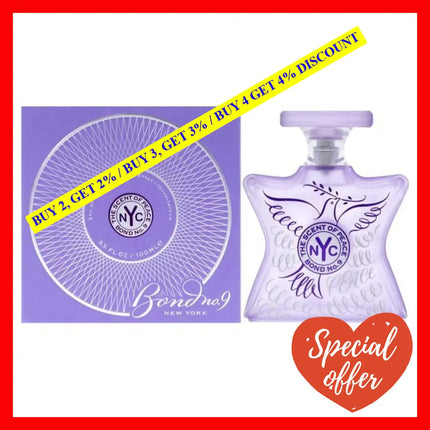 The Scent Of Peace By Bond No. 9 For Women - 3.3 Oz Edp Spray