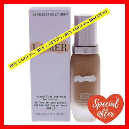 The Soft Fluid Long Wear Foundation Spf 20 - # 250 Sand By La Mer For Women 1 Oz