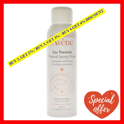 Thermal Spring Water By Avene For Unisex - 5.2 Oz Spray