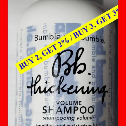 Thickening Shampoo By Bumble And For Unisex - 8 Oz