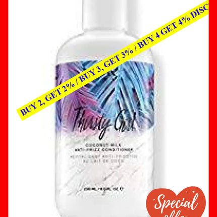 Thirsty Girl Coconut Milk Anti-Frizz Conditioner By Igk For Unisex - 8 Oz