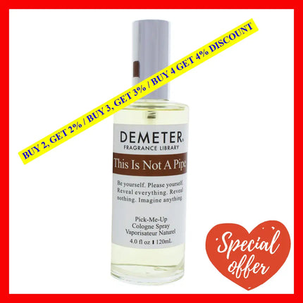 This Is Not A Pipe By Demeter For Unisex - 4 Oz Cologne Spray