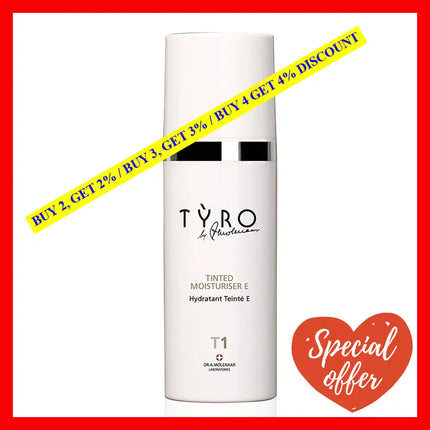 Tinted Moisturiser E By Tyro For Unisex - 1.69 Oz Moisturizer