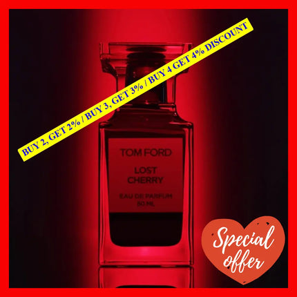 Tom Ford Lost Cherry 2 Pcs Set: 1.7 Eau De Parfum+0.33 Parfum