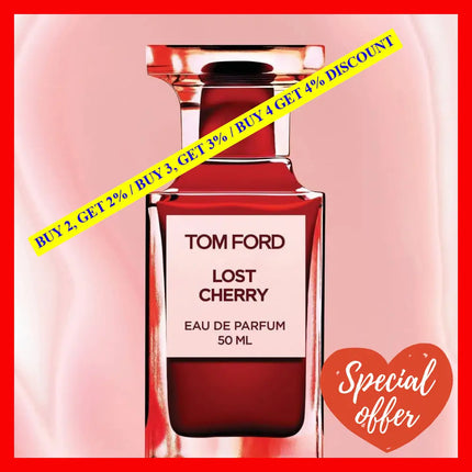 Tom Ford Lost Cherry 2 Pcs Set: 1.7 Eau De Parfum+0.33 Parfum