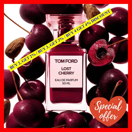 Tom Ford Lost Cherry 2 Pcs Set: 1.7 Eau De Parfum+0.33 Parfum