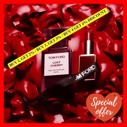 Tom Ford Lost Cherry 2 Pcs Set: 1.7 Eau De Parfum+0.33 Parfum