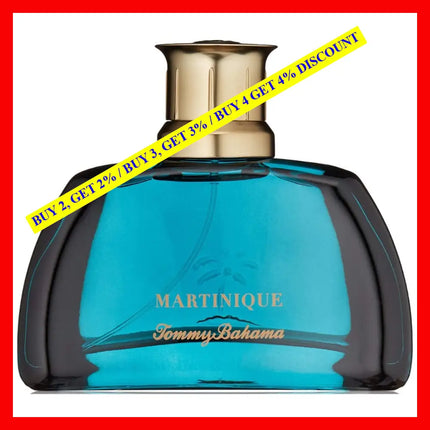 Tommy Bahama Set Sail Martinique For Men Eau De Cologne Ml Spray 3.4 Oz / 100