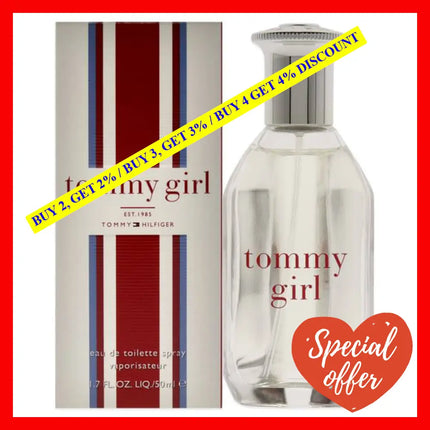 Tommy Girl By Hilfiger For Women - 1.7 Oz Edt Spray