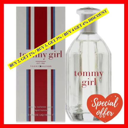 Tommy Girl By Hilfiger For Women - 3.4 Oz Edt Spray