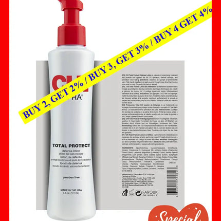 Total Protect By Chi For Unisex - 6 Oz Lotion