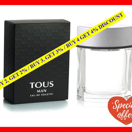 Tous Man By For Men - 3.4 Oz Edt Spray