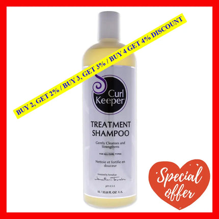 Treatment Shampoo Gently Cleanses And Strengthens By Curl Keeper For Unisex - 33.8 Oz