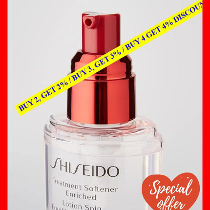 Treatment Softener Enriched By Shiseido For Women - 5 Oz