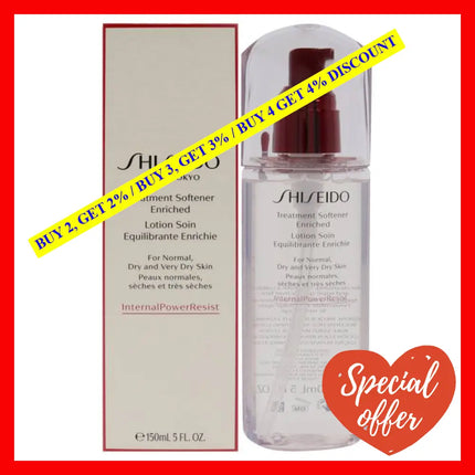 Treatment Softener Enriched By Shiseido For Women - 5 Oz