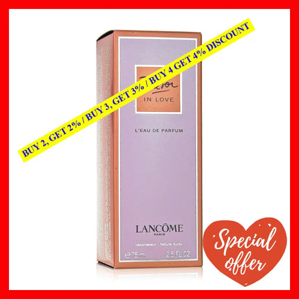 Tresor In Love By Lancome For Women - 2.5 Oz Edp Spray