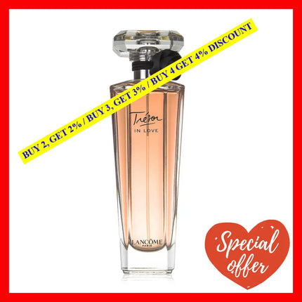 Tresor In Love By Lancome For Women - 2.5 Oz Edp Spray