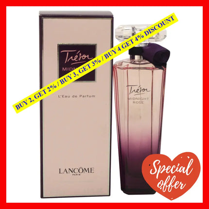 Tresor Midnight Rose By Lancome For Women - 2.5 Oz Edp Spray