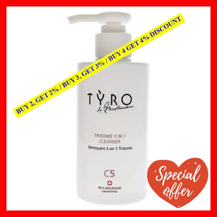 Trisome 3-In-1 Cleanser By Tyro For Unisex - 6.76 Oz