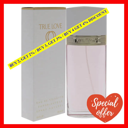 True Love By Elizabeth Arden For Women - 3.3 Oz Edt Spray