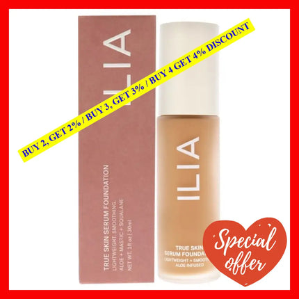 True Skin Serum Foundation - Sf7 Catalina By Ilia Beauty For Women 1 Oz