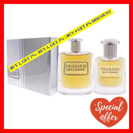 Trussardi Riflesso By For Men - 2 Pc Gift Set 3.4Oz Edt Spray 1Oz