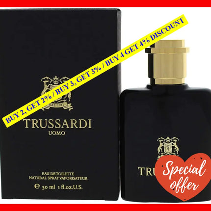 Trussardi Uomo By For Men - 1 Oz Edt Spray