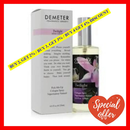 Twilight Orchid By Demeter For Unisex - 4 Oz Cologne Spray