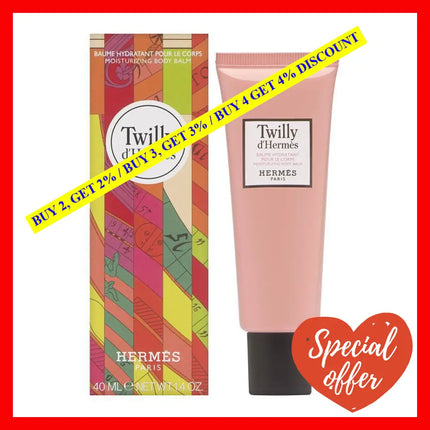 Twilly Dhermes Moisturizing Body Balm By Hermes For Women - 1.4 Oz (Tester)