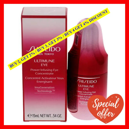 Ultimune Power Infusing Eye Concentrate By Shiseido For Unisex - 0.54 Oz Serum